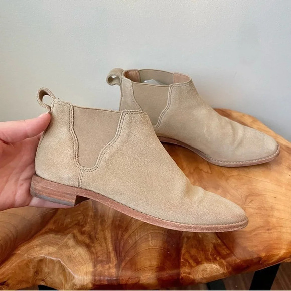 MADEWELL Bryce Suede  Leather Chelsea Boot - Picture 1 of 10